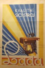 Dobova reklama na sici stroje Lada  soubor 10 ks dobovych litografii | antikvariat - detail grafiky