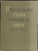 Bibliografie ceske literarni vedy 1945  1955