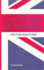 Concise family dictionary