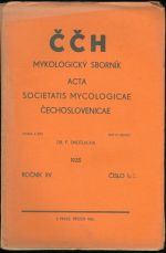 CCH  Mykologicky sbornik  Acta Societatis Mycologicae Cechoslovenicae roc XV