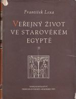 Verejny zivot ve starovekem Egypte III - Lexa Frantisek | antikvariat - detail knihy