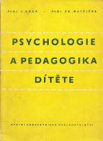 Psychologie a pedagogika ditete