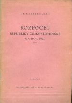 Rozpocek Republiky ceskoslovenske na rok 1929
