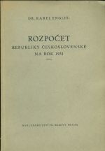 Rozpocet republiky ceskoslovenske na rok 1931