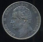2 Tolar spolkovy 35 Guld 1842 Hessen  Darmst Ludwig II