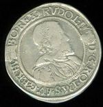 14 Tolar 1590 Uhry Rudolf II