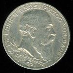 2 Marka 1902 Baden Friedrich I - A8922 | antikvariat - detail numismatiky