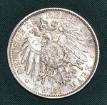 2 Marka 1911 D Bavorsko Luitpold princ regent - C206 | antikvariat - detail numismatiky