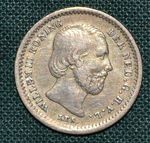 5 Cent 1850 Nizozemi Willem III