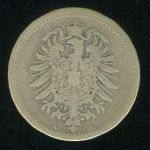 Nemecko Vilem I 1871  1888 50 Fenik 1876 A - C236 | antikvariat - detail numismatiky