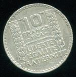 Francie III republika 1871  1941 10 Frank 1934 - C707 | antikvariat - detail numismatiky