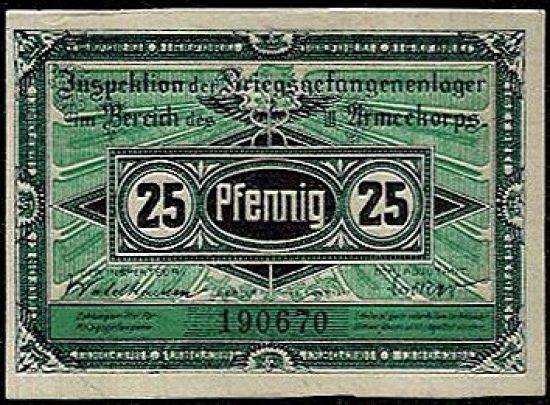 25 Fenik 1101917 - c111 | antikvariat - detail bankovky