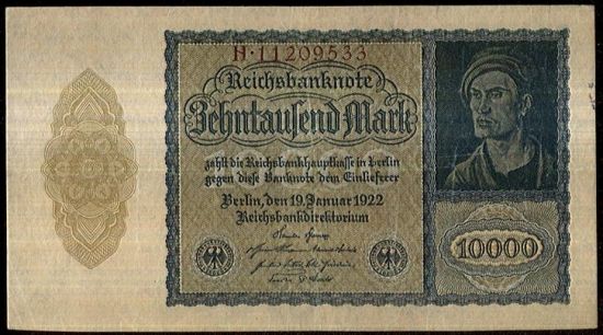 10000 Marka - A9134 | antikvariat - detail bankovky