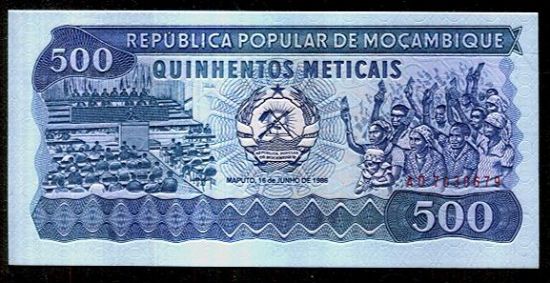 500 Meticais - C751 | antikvariat - detail bankovky