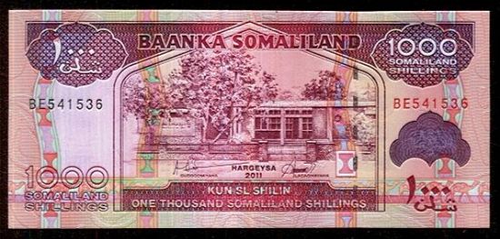 1000 Shillings  Somaliland - C789 | antikvariat - detail bankovky