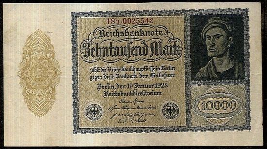 10000 Marka - A9244 | antikvariat - detail bankovky