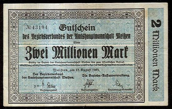2 Mio Marek - A9254 | antikvariat - detail bankovky
