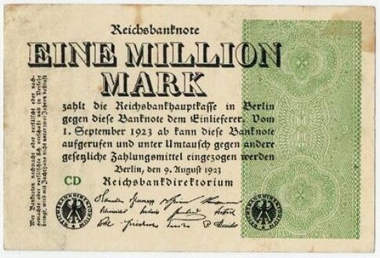 1 milion Marek - A9277 | antikvariat - detail bankovky