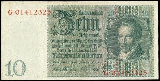 10 Marka 19291945 - A9286 | antikvariat - detail bankovky