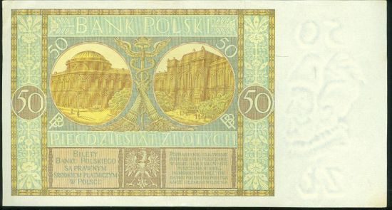 50 Zlotych - 9593 | antikvariat - detail bankovky