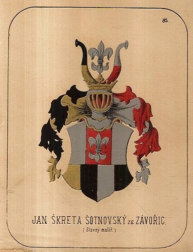 Jan Skreta Sotnovsky ze Zavoric Slavny malir | antikvariat - detail grafiky