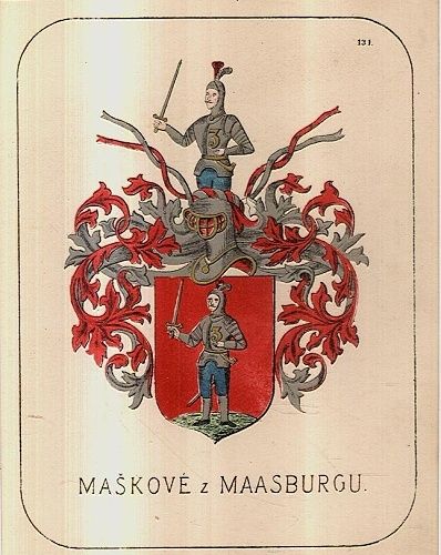 Maskove z Maasburgu | antikvariat - detail grafiky