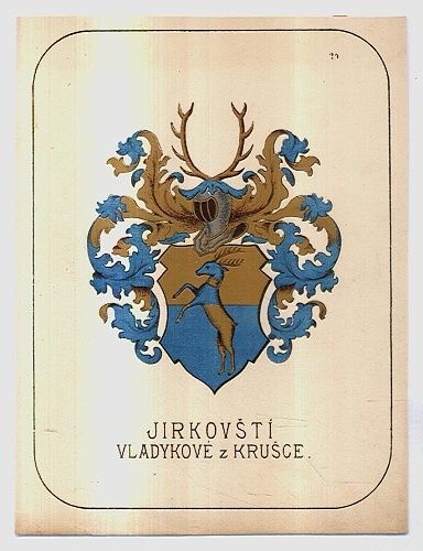 Jirkovsti  Vladykove z Krusce | antikvariat - detail grafiky
