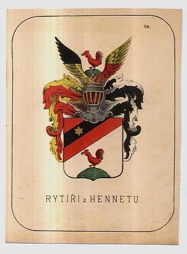Rytiri z Hennetu | antikvariat - detail grafiky