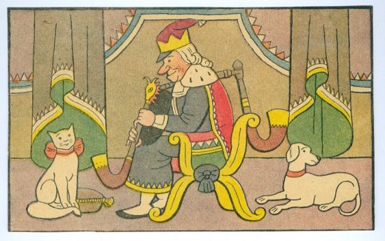 Kral hraje na dudy - Lada Josef | antikvariat - detail grafiky