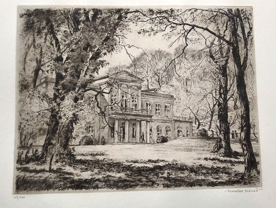 Vila Kinskych - Kovar Jaroslav | antikvariat - detail grafiky