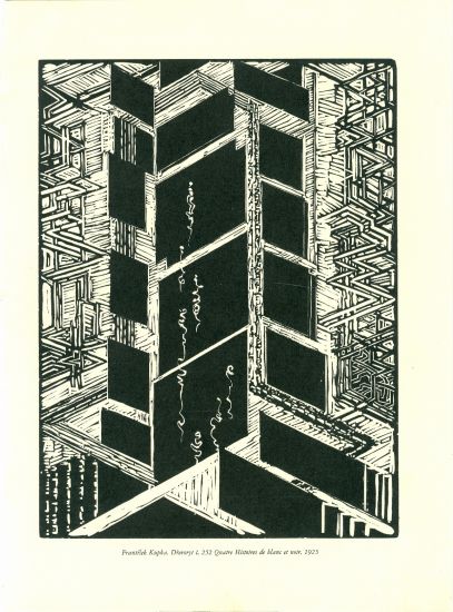 Quatre Histories de blanc et noir  Ctyri pribehy bile a cerne - Kupka Frantisek | antikvariat - detail grafiky