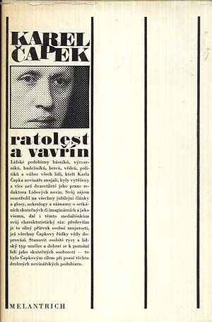 Ratolest a vavrin - Capek Karel | antikvariat - detail knihy