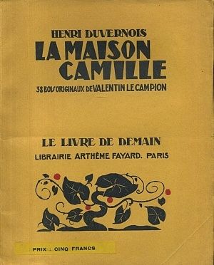 La maison Camille - Duvernois Henri | antikvariat - detail knihy