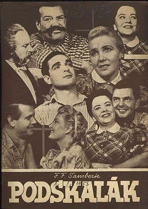 Podskalak  divadelni prospekt  opereta r 1957 | antikvariat - detail knihy