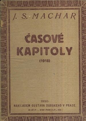 Casove kapitoly - Machar J Svatopluk | antikvariat - detail knihy