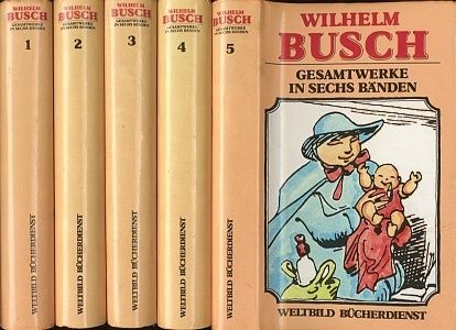 Gesamtwerke in sechs Banden 12345 - Busch Wilhelm | antikvariat - detail knihy