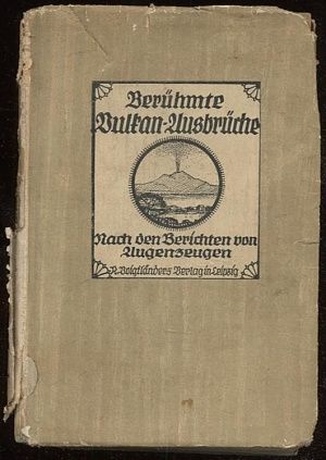 Beruhmte VulkanAusbruche - Schneider Paul | antikvariat - detail knihy