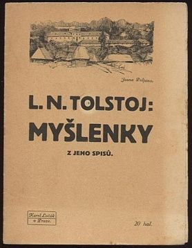 Myslenky z jeho spisu - Tolstoj LN | antikvariat - detail knihy