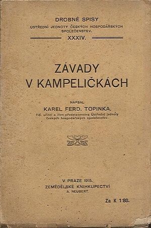 Zavady v kampelickach - Topinka Karel Ferdinand | antikvariat - detail knihy