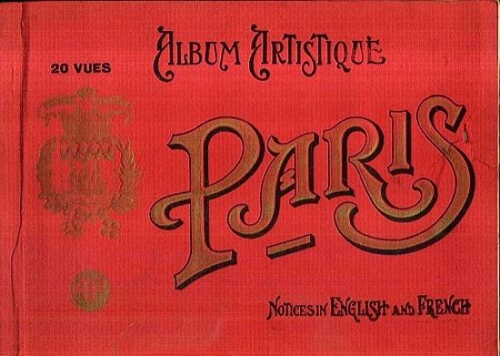 Paris  Album Artistique | antikvariat - detail knihy