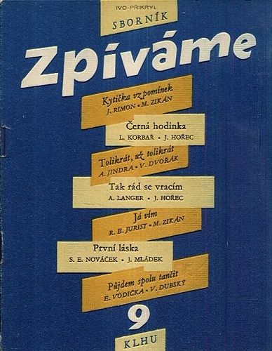 Sbornik Zpivame c9 | antikvariat - detail knihy
