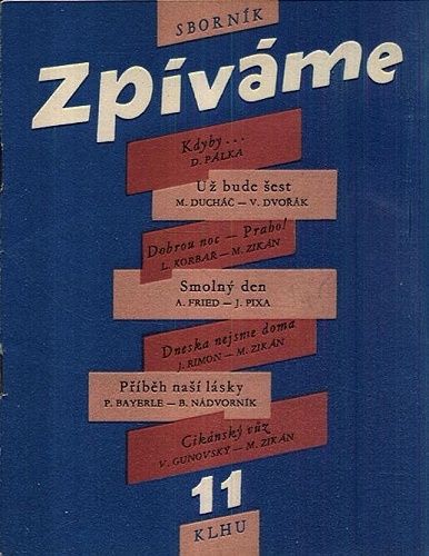 Sbornik Zpivame c11 | antikvariat - detail knihy