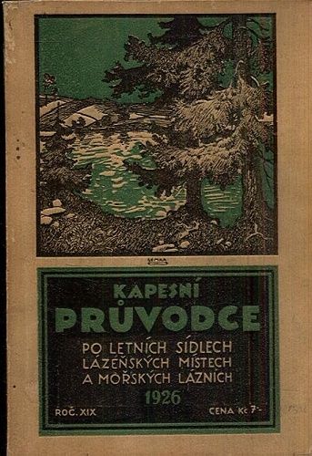 Kapesni pruvodce po letnich sidlech lazenskych mistech a morskych laznich | antikvariat - detail knihy