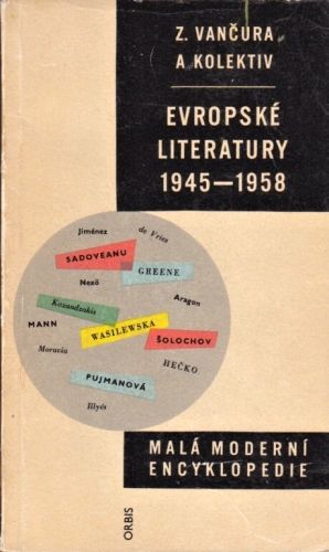 Evropske literatury 1945  1958 - Vancura Zdenek a kolektiv | antikvariat - detail knihy