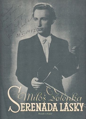 Serenada lasky - Zelenka Milos PODPIS AUTORA | antikvariat - detail knihy