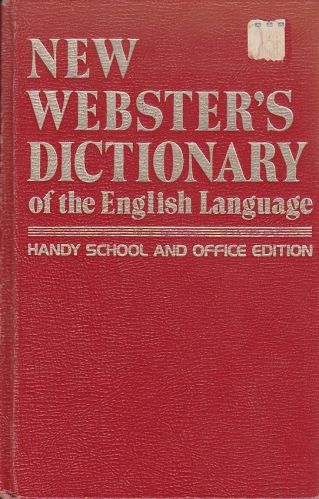 New websters dictionary of the English Language | antikvariat - detail knihy