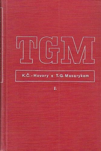 Hovory s TGMasarykem I  Vek mladosti - Capek Karel | antikvariat - detail knihy