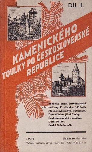 Kamenickeho toulky po ceskoslovenske republice II | antikvariat - detail knihy