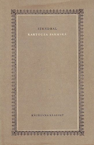 Kartouza Parmska - Stendhal | antikvariat - detail knihy