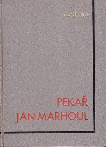 Pekar Jan Marhoul - Vancura Vladislav | antikvariat - detail knihy